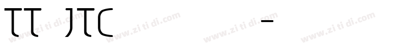 TT JTC淡斎草書「字体转换